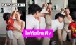 เทศกาลใด?! “น้องไซอัลบลู” นำพวงมาลัยไหว้ “ปุ้มปุ้ย” ร้องเพลงจิงกาเบลโชว์ “กวินท์” ยกมือไหว้คุณภรรยา