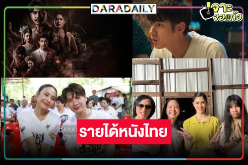 รายได้หนังไทยลุ้น “นากรักมากม๊ากมาก-คายอ้อ” สู่ 100 ล้าน! ผลงาน “มาริโอ้-ลบหลู่” สู้ต่อ