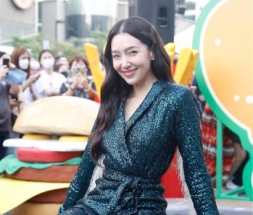 บรรยากาศงาน "วินทุกเกมกินทั่วไทย เฉพาะที่ Grab" นำโดย เบลล่า ราณี, เจมีไนน์ โฟร์ท