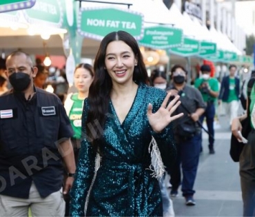 บรรยากาศงาน "วินทุกเกมกินทั่วไทย เฉพาะที่ Grab" นำโดย เบลล่า ราณี, เจมีไนน์ โฟร์ท