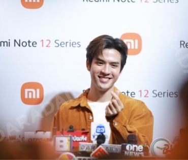 เติมชีวิตให้มีสีสันไปกับ “ฟิล์ม ธนภัทร” ในงานเปิดตัว Redmi Note 12 Series