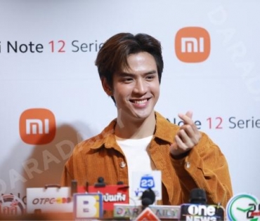 เติมชีวิตให้มีสีสันไปกับ “ฟิล์ม ธนภัทร” ในงานเปิดตัว Redmi Note 12 Series