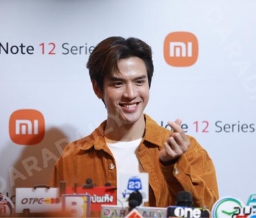 เติมชีวิตให้มีสีสันไปกับ “ฟิล์ม ธนภัทร” ในงานเปิดตัว Redmi Note 12 Series
