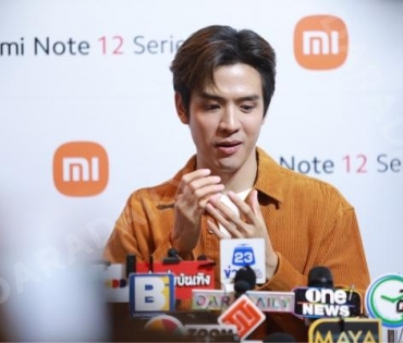 เติมชีวิตให้มีสีสันไปกับ “ฟิล์ม ธนภัทร” ในงานเปิดตัว Redmi Note 12 Series