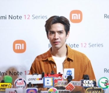 เติมชีวิตให้มีสีสันไปกับ “ฟิล์ม ธนภัทร” ในงานเปิดตัว Redmi Note 12 Series