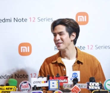 เติมชีวิตให้มีสีสันไปกับ “ฟิล์ม ธนภัทร” ในงานเปิดตัว Redmi Note 12 Series