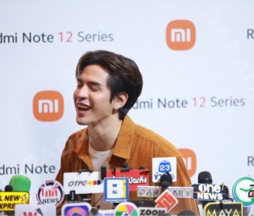 เติมชีวิตให้มีสีสันไปกับ “ฟิล์ม ธนภัทร” ในงานเปิดตัว Redmi Note 12 Series