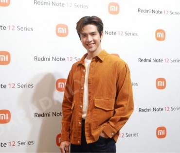 เติมชีวิตให้มีสีสันไปกับ “ฟิล์ม ธนภัทร” ในงานเปิดตัว Redmi Note 12 Series