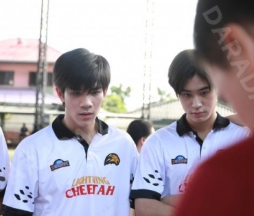 บรรยากาศการซ้อม ฟุตบอล "GMMTV STARLYMPIC 2023"