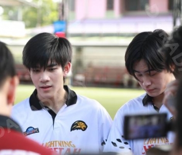 บรรยากาศการซ้อม ฟุตบอล "GMMTV STARLYMPIC 2023"