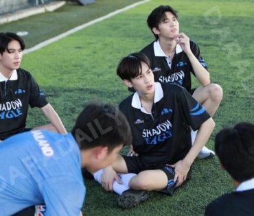 บรรยากาศการซ้อม ฟุตบอล "GMMTV STARLYMPIC 2023"