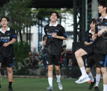 บรรยากาศการซ้อม ฟุตบอล "GMMTV STARLYMPIC 2023"