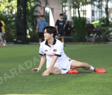 บรรยากาศการซ้อม ฟุตบอล "GMMTV STARLYMPIC 2023"