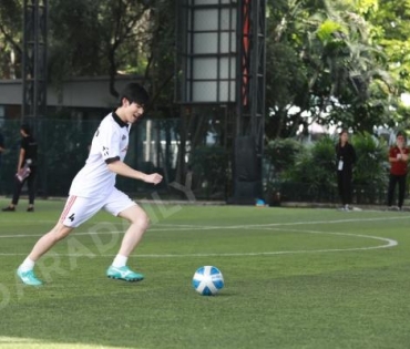 บรรยากาศการซ้อม ฟุตบอล "GMMTV STARLYMPIC 2023"