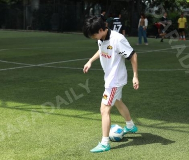 บรรยากาศการซ้อม ฟุตบอล "GMMTV STARLYMPIC 2023"