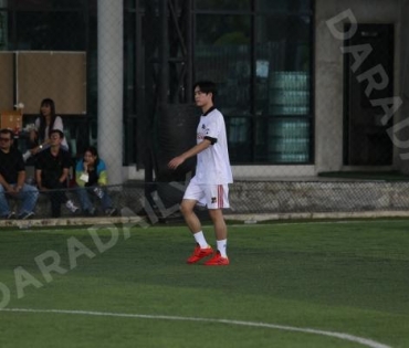 บรรยากาศการซ้อม ฟุตบอล "GMMTV STARLYMPIC 2023"
