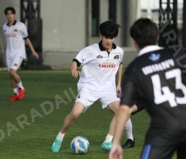 บรรยากาศการซ้อม ฟุตบอล "GMMTV STARLYMPIC 2023"
