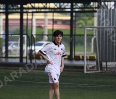 บรรยากาศการซ้อม ฟุตบอล "GMMTV STARLYMPIC 2023"