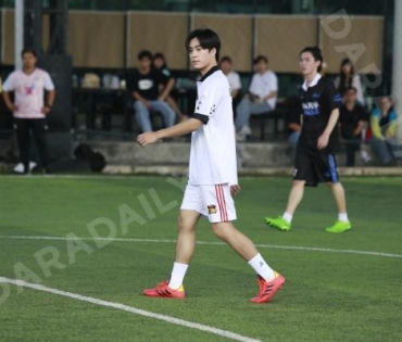 บรรยากาศการซ้อม ฟุตบอล "GMMTV STARLYMPIC 2023"