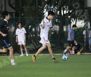 บรรยากาศการซ้อม ฟุตบอล "GMMTV STARLYMPIC 2023"