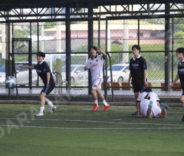 บรรยากาศการซ้อม ฟุตบอล "GMMTV STARLYMPIC 2023"