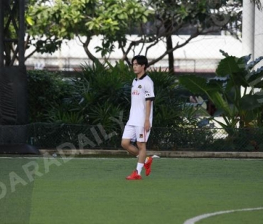 บรรยากาศการซ้อม ฟุตบอล "GMMTV STARLYMPIC 2023"