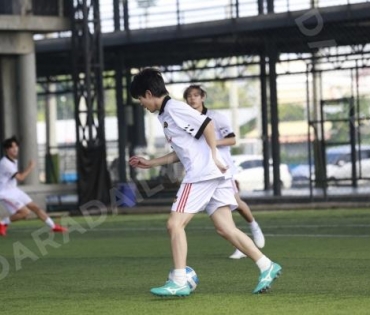 บรรยากาศการซ้อม ฟุตบอล "GMMTV STARLYMPIC 2023"