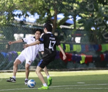 บรรยากาศการซ้อม ฟุตบอล "GMMTV STARLYMPIC 2023"