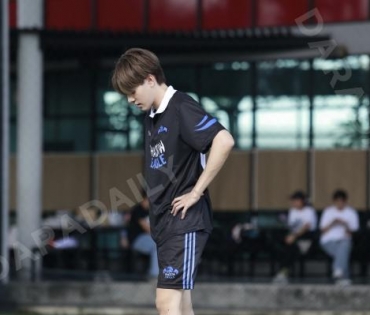 บรรยากาศการซ้อม ฟุตบอล "GMMTV STARLYMPIC 2023"