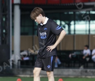 บรรยากาศการซ้อม ฟุตบอล "GMMTV STARLYMPIC 2023"