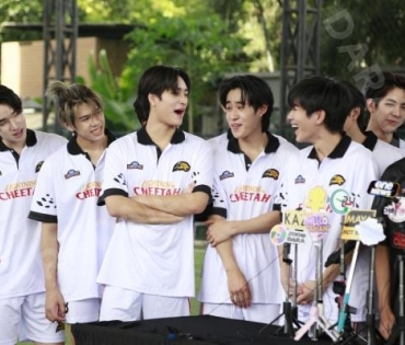 บรรยากาศการซ้อม ฟุตบอล "GMMTV STARLYMPIC 2023"