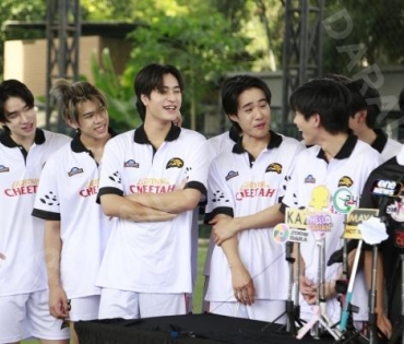 บรรยากาศการซ้อม ฟุตบอล "GMMTV STARLYMPIC 2023"