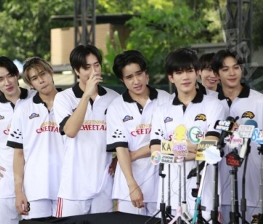 บรรยากาศการซ้อม ฟุตบอล "GMMTV STARLYMPIC 2023"