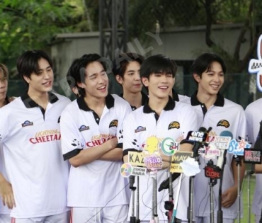 บรรยากาศการซ้อม ฟุตบอล "GMMTV STARLYMPIC 2023"