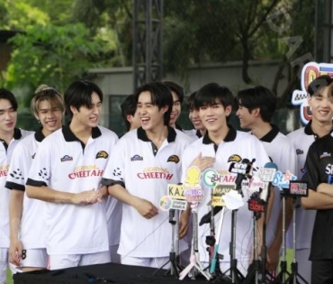 บรรยากาศการซ้อม ฟุตบอล "GMMTV STARLYMPIC 2023"