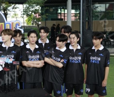 บรรยากาศการซ้อม ฟุตบอล "GMMTV STARLYMPIC 2023"