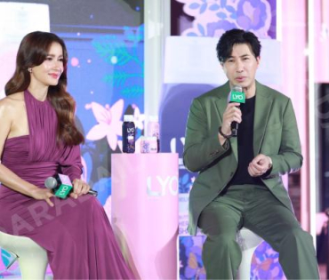 งานแชมพูสมุนไพร ไลโอ พร้อมเปิดตัวพรีเซ็นเตอร์คนล่าสุด “หนุ่ม กรรชัย” และ “แอน ทองประสม”