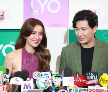 งานแชมพูสมุนไพร ไลโอ พร้อมเปิดตัวพรีเซ็นเตอร์คนล่าสุด “หนุ่ม กรรชัย” และ “แอน ทองประสม”