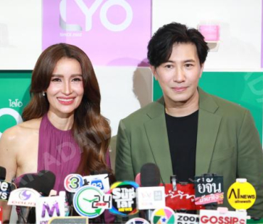 งานแชมพูสมุนไพร ไลโอ พร้อมเปิดตัวพรีเซ็นเตอร์คนล่าสุด “หนุ่ม กรรชัย” และ “แอน ทองประสม”