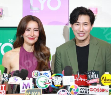 งานแชมพูสมุนไพร ไลโอ พร้อมเปิดตัวพรีเซ็นเตอร์คนล่าสุด “หนุ่ม กรรชัย” และ “แอน ทองประสม”