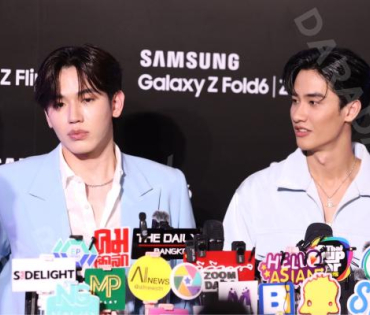 งานเปิดตัว The new Galaxy พบ "ชมพู่ อารยา, พี่จอง - คัลแลน, เต ตะวัน - นิว ฐิติภูมิ"