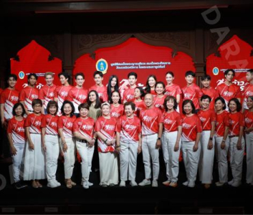งานแถลงข่าว กิจกรรมเดิน-วิ่งการกุศล “ก้าวด้วยธรรม” นำโดย มาริโอ้ เมาเร่อ, มิ้นต์ ชาลิดา