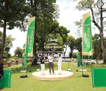 Chang Cold Brew แท็กทีม วิน เมธวิน,บอย ภิษณุ,เจมส์ มาร์ ในการโชว์วงสวิงของ 5 คู่หู Golfer Celebrity