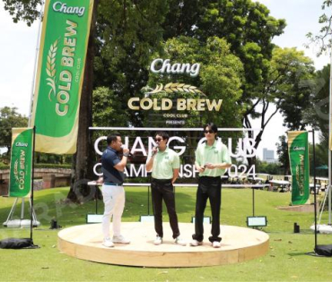 Chang Cold Brew แท็กทีม วิน เมธวิน,บอย ภิษณุ,เจมส์ มาร์ ในการโชว์วงสวิงของ 5 คู่หู Golfer Celebrity