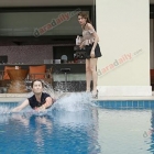 เบื้องหลังฉาก “แอน” ตกน้ำจากละคร “อย่าลืมฉัน”