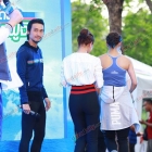 "ตูน-ก้อย" พร้อม วีเจจ๋า และวุ้นเส้น ร่วมงานแถลงข่าวกิจกรรมกีฬา