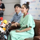 "แพท" ควง "เบนซ์" แถลงข่าวหลังคลอดลูก