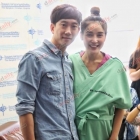 "แพท" ควง "เบนซ์" แถลงข่าวหลังคลอดลูก