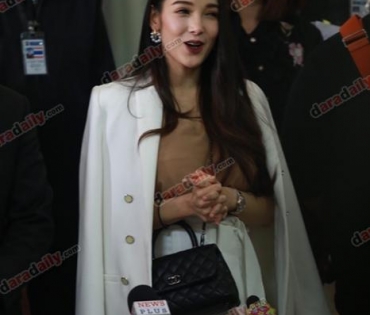 "แพท ณปภา" เข้าให้ข้อมูล ตร.ปส. แจงปมที่มาของทรัพย์สิน