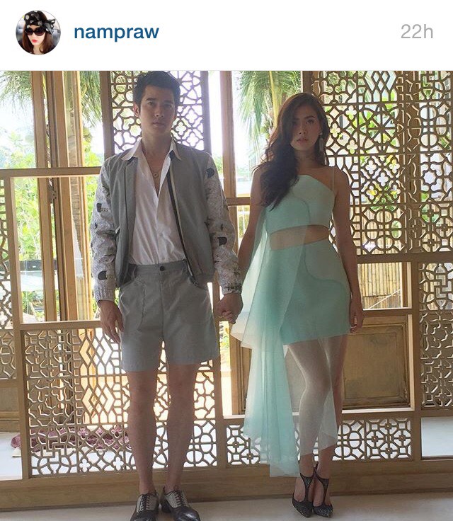 มาริโอ้ ใบเฟิร์น จิ้น ถ่ายแบบ ฟิน